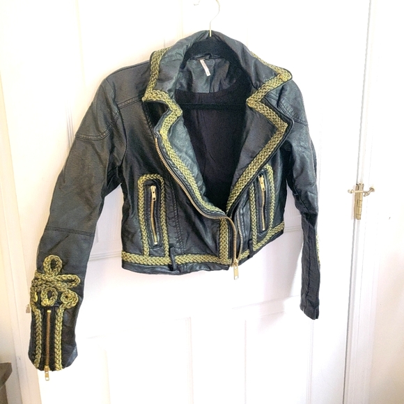 Free People Bang Bang Royale Embroidered Rope Jacket - Picture 1 of 16